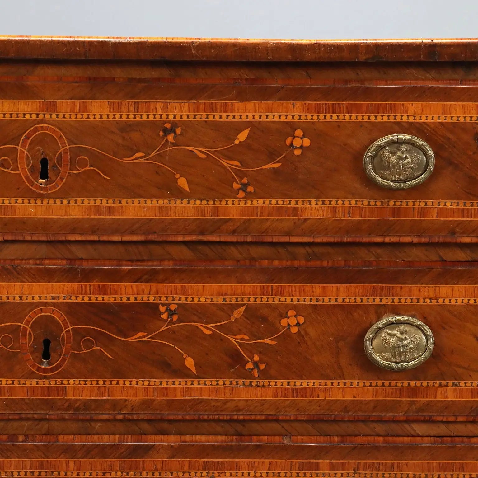 Antique Chest of Drawers Neoclassical Style Walnut XVIII Century