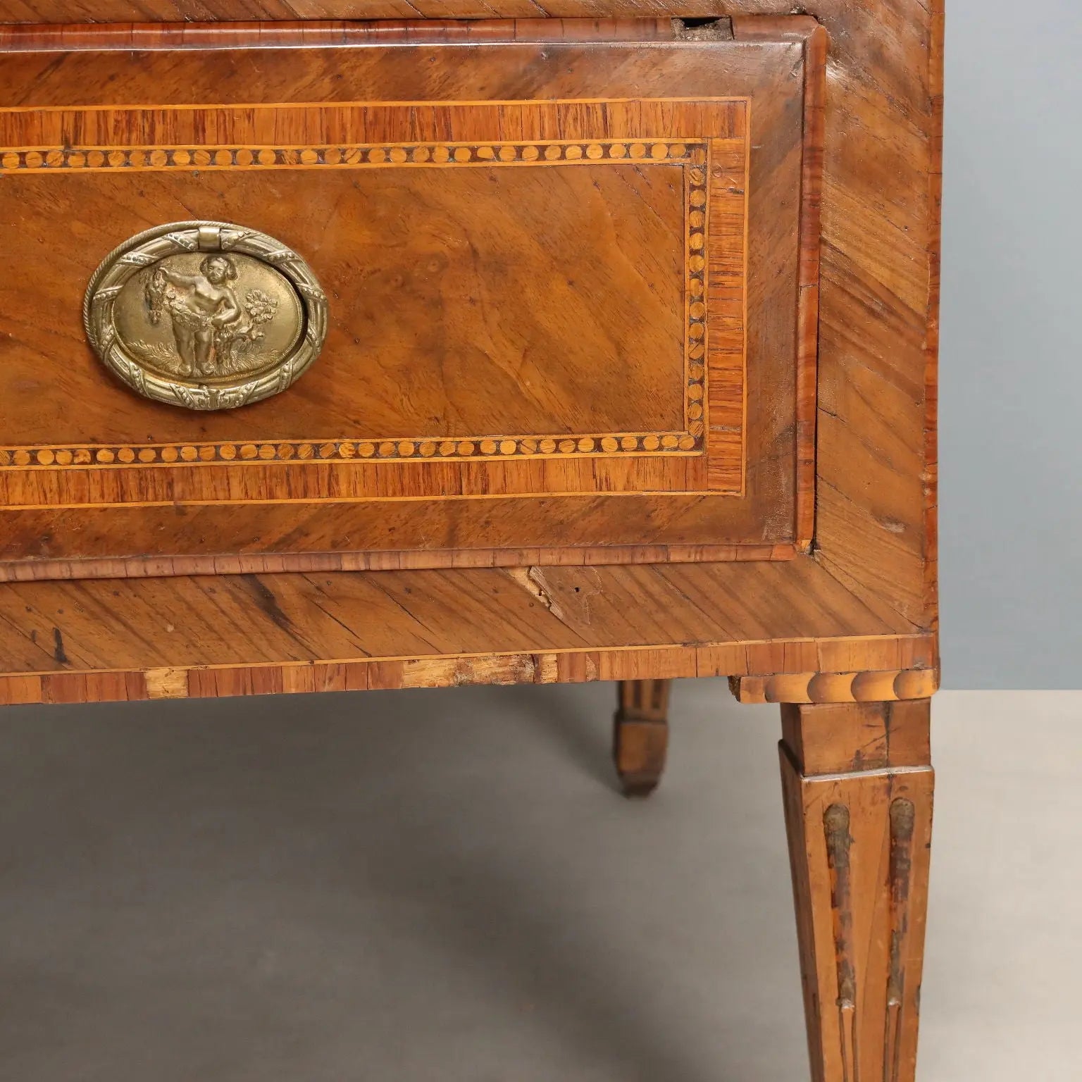 Antique Chest of Drawers Neoclassical Style Walnut XVIII Century
