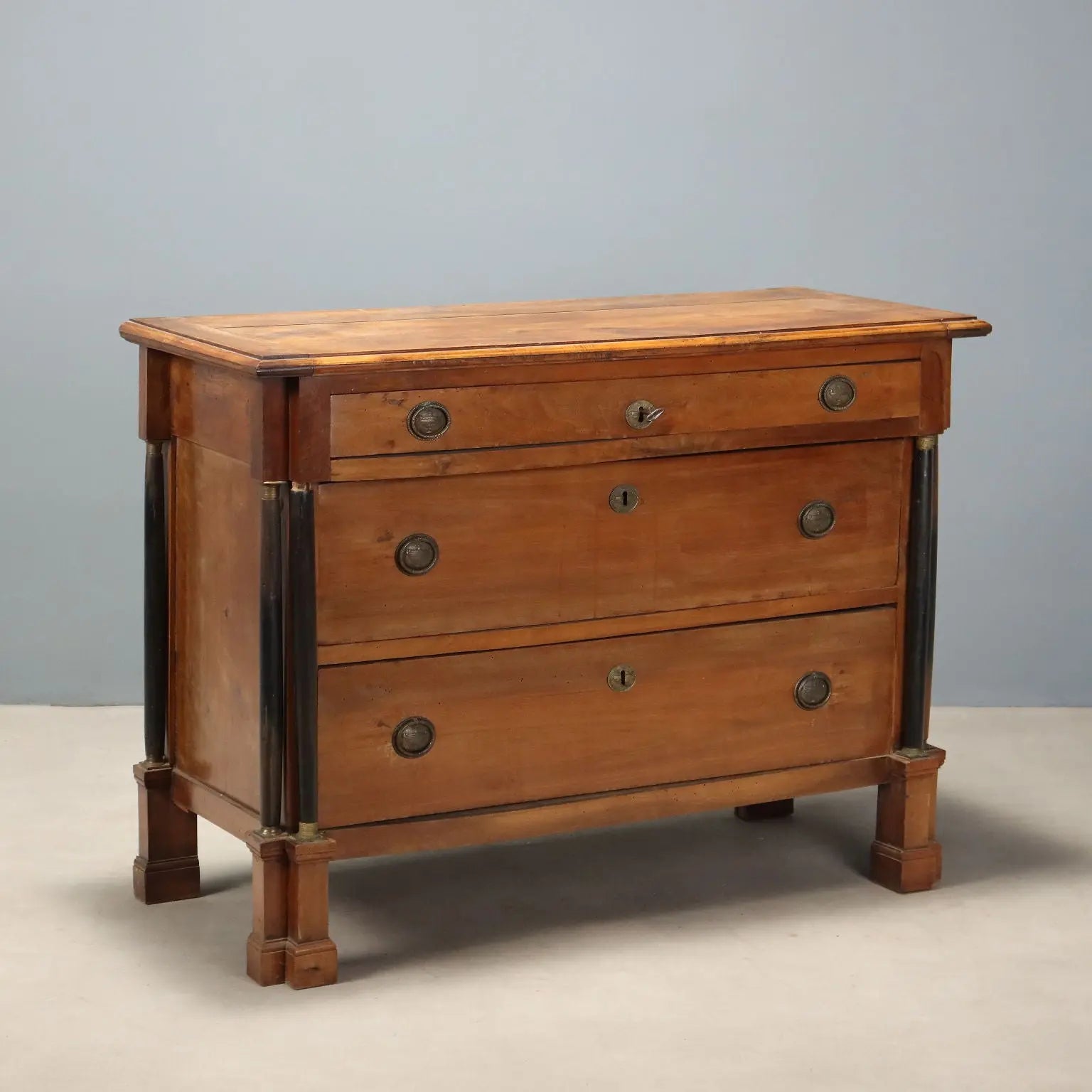 Napoleon III Walnut Chest - Late 19th Century