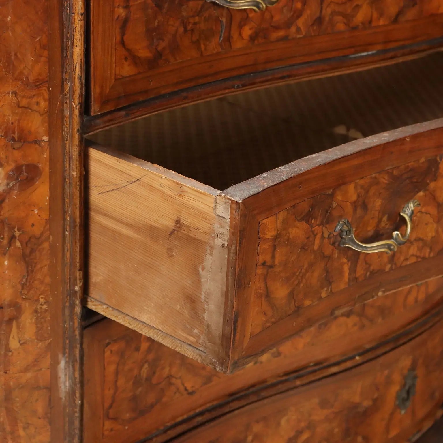 Baroque Walnut Chest - Lombardy 17th Century