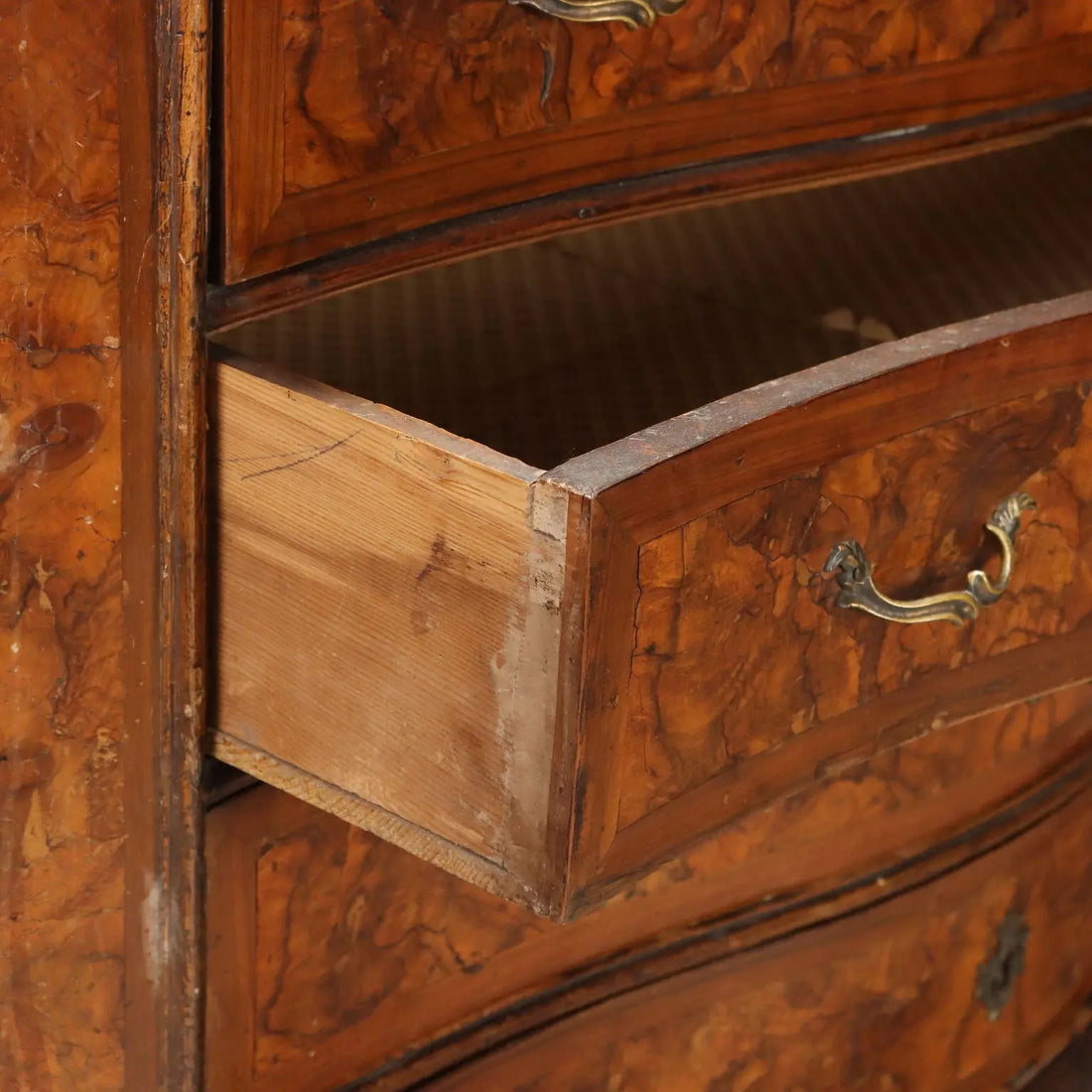 Baroque Walnut Chest - Lombardy 17th Century