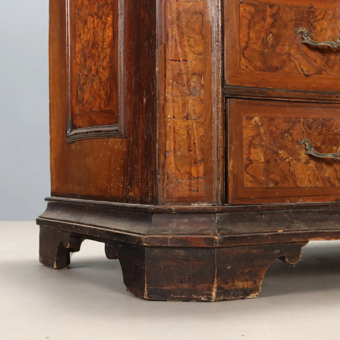Baroque Walnut Chest - Lombardy 17th Century