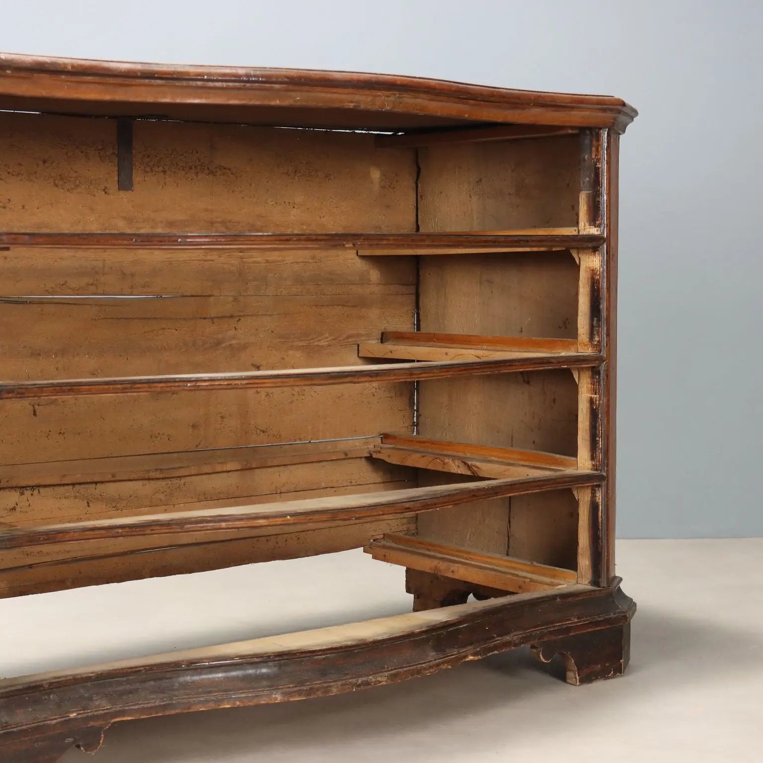Baroque Walnut Chest - Lombardy 17th Century