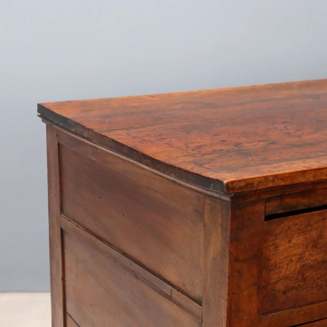 Antique Chest of Drawers Directoire Walnut 3 Drawers XIX Century