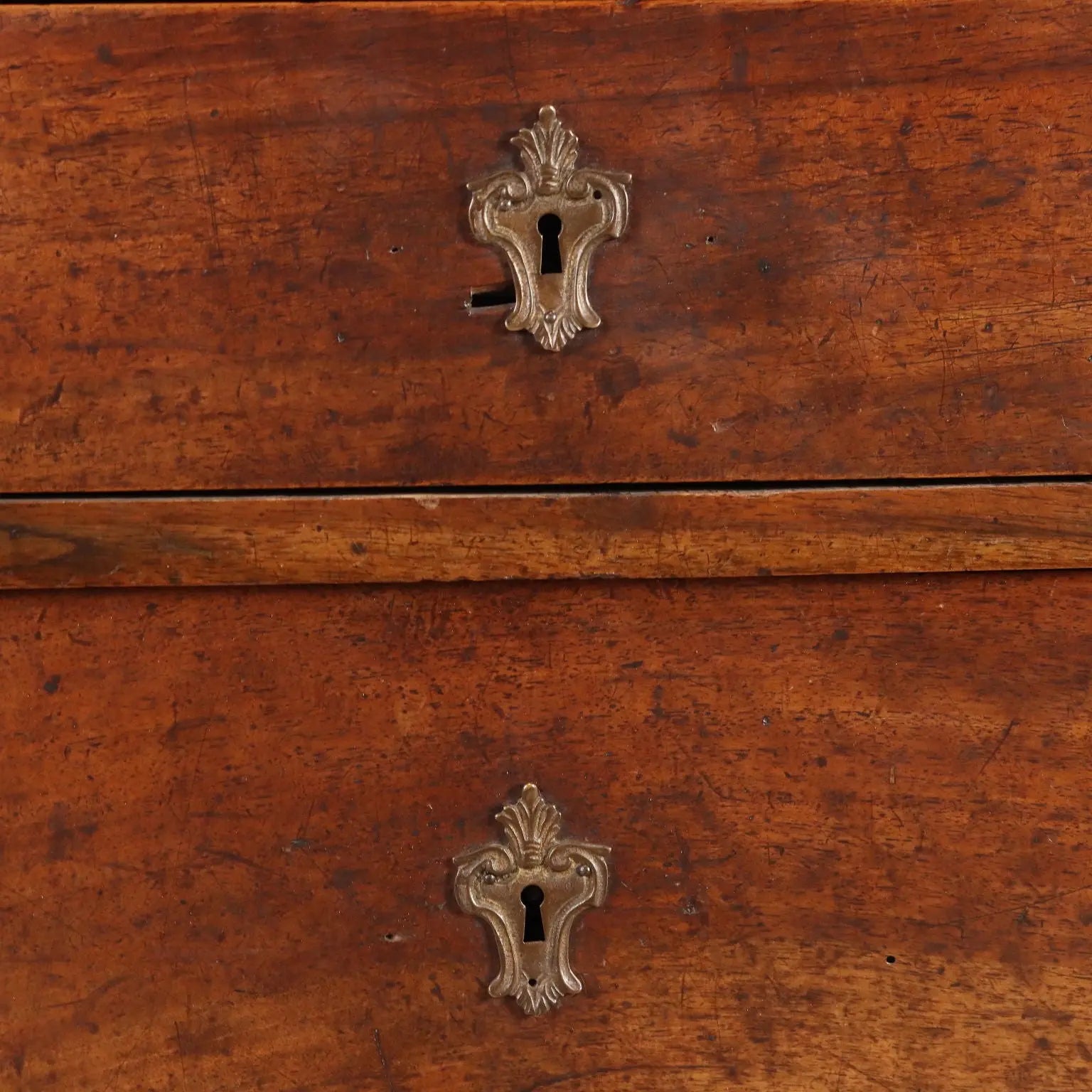 Antique Chest of Drawers Directoire Walnut 3 Drawers XIX Century