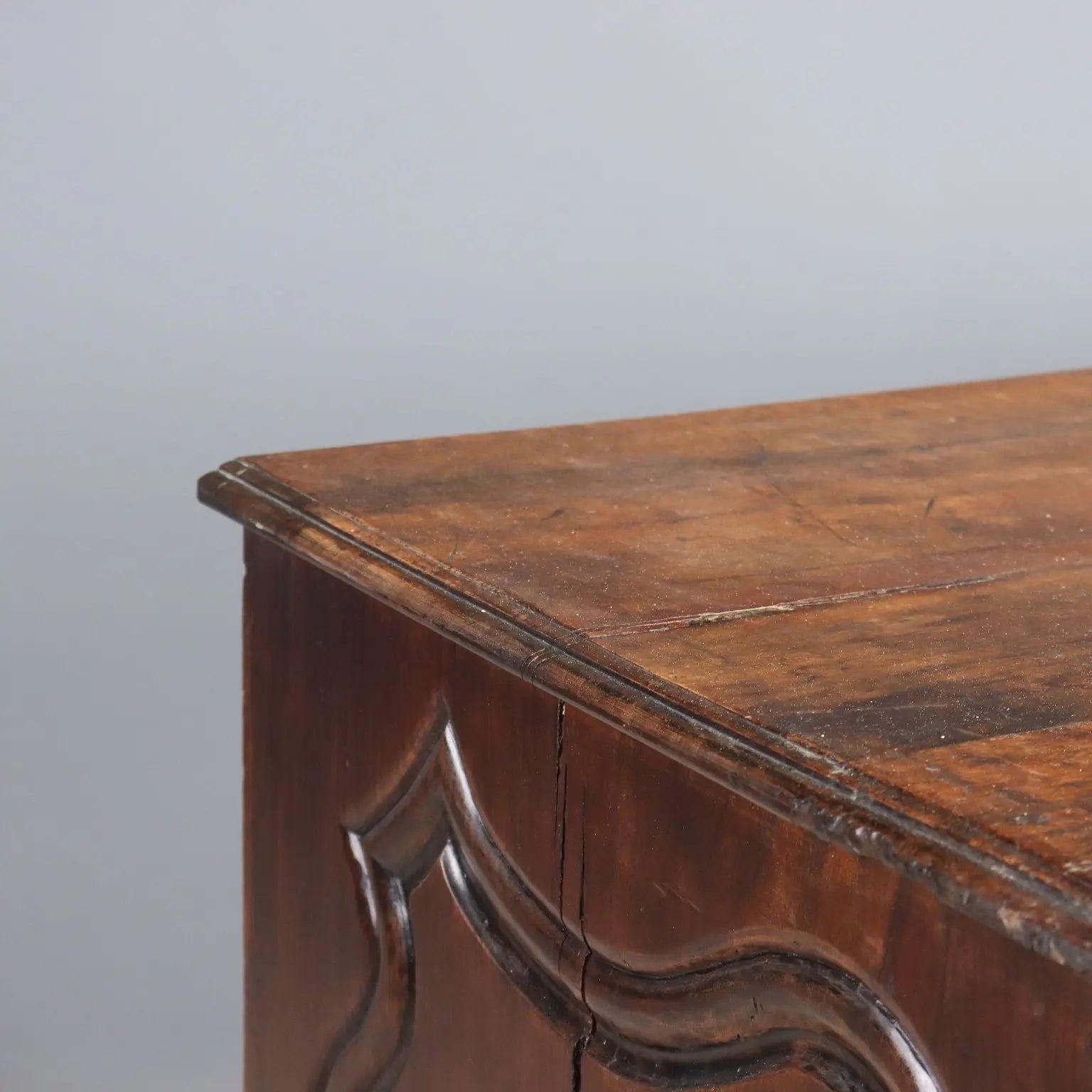 Antique Chest of Drawers Baroque Walnut France XVIII Century