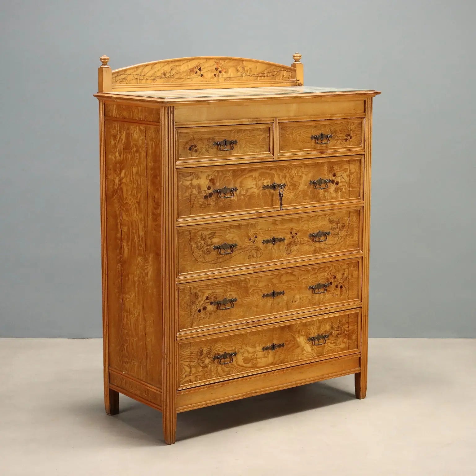 Liberty Chest in Ash and Maple, Early 1900s
