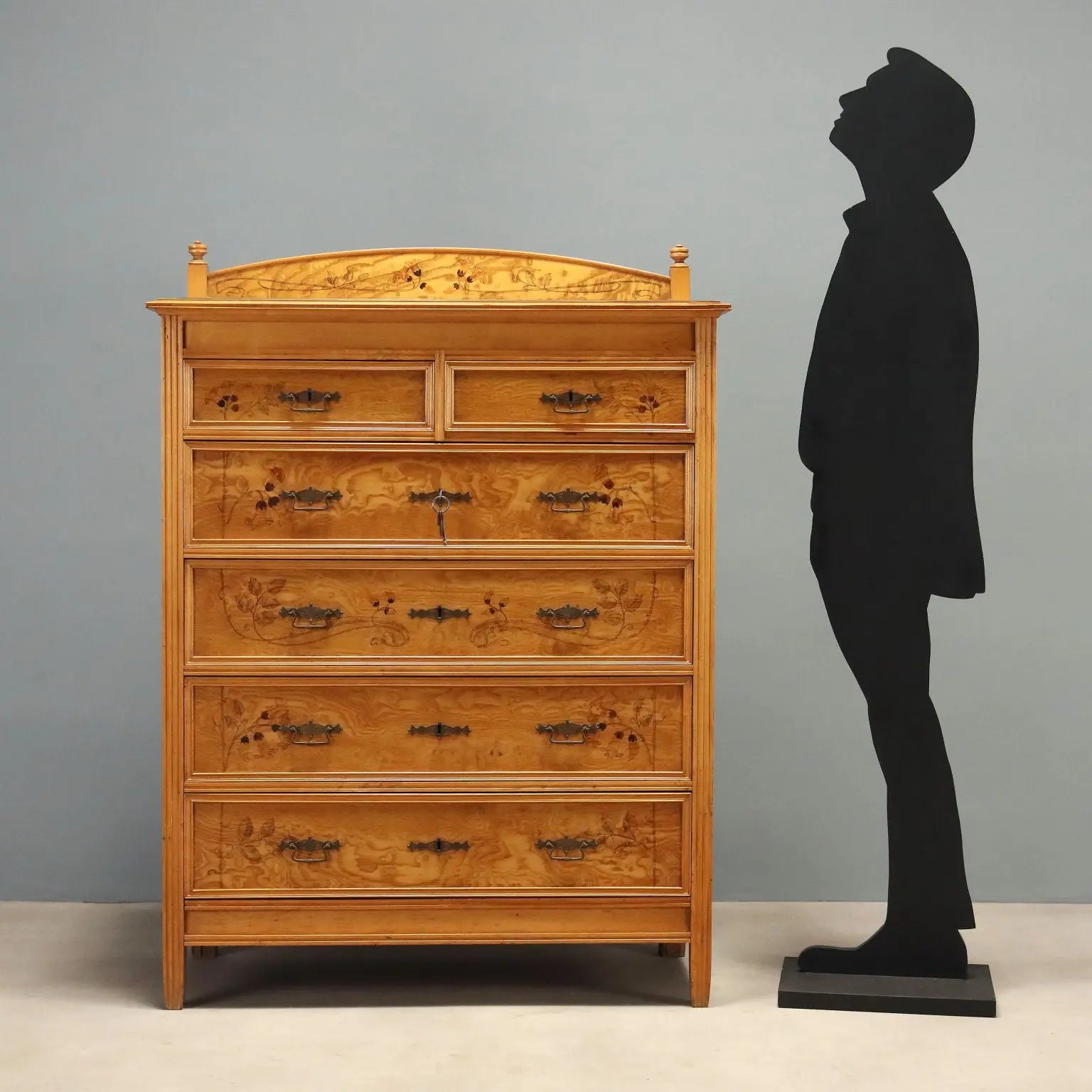 Liberty Chest in Ash and Maple, Early 1900s