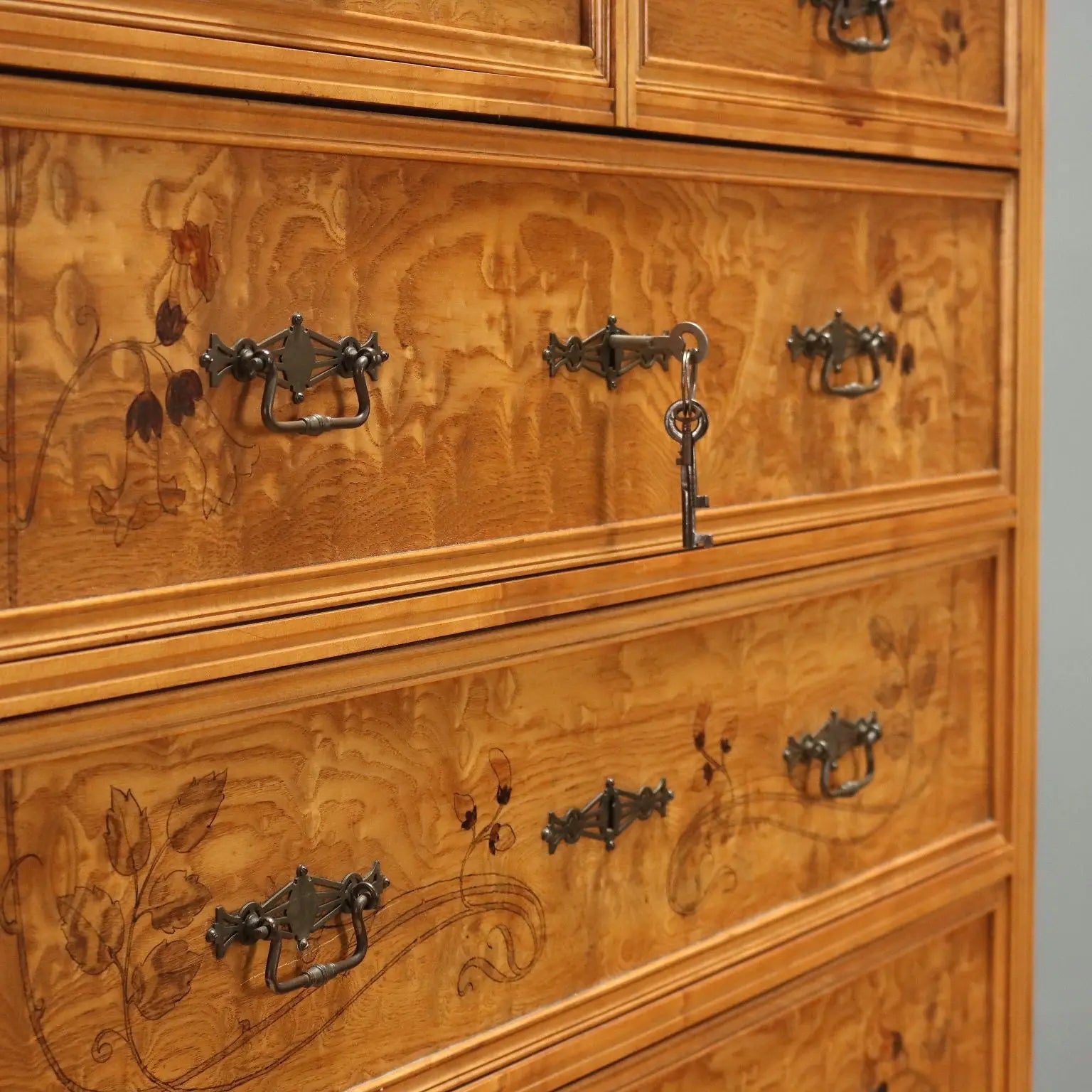Liberty Chest in Ash and Maple, Early 1900s