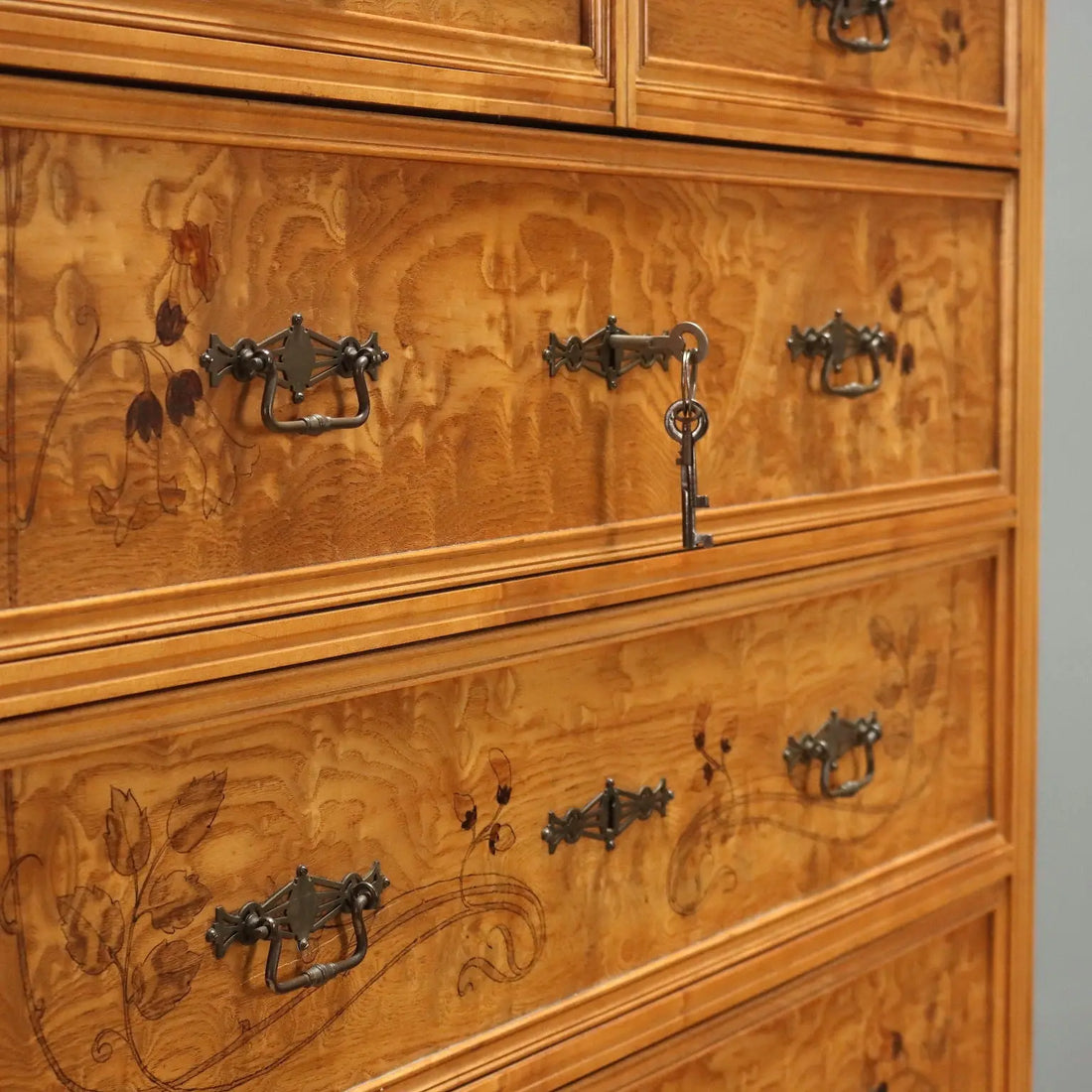 Liberty Chest in Ash and Maple, Early 1900s