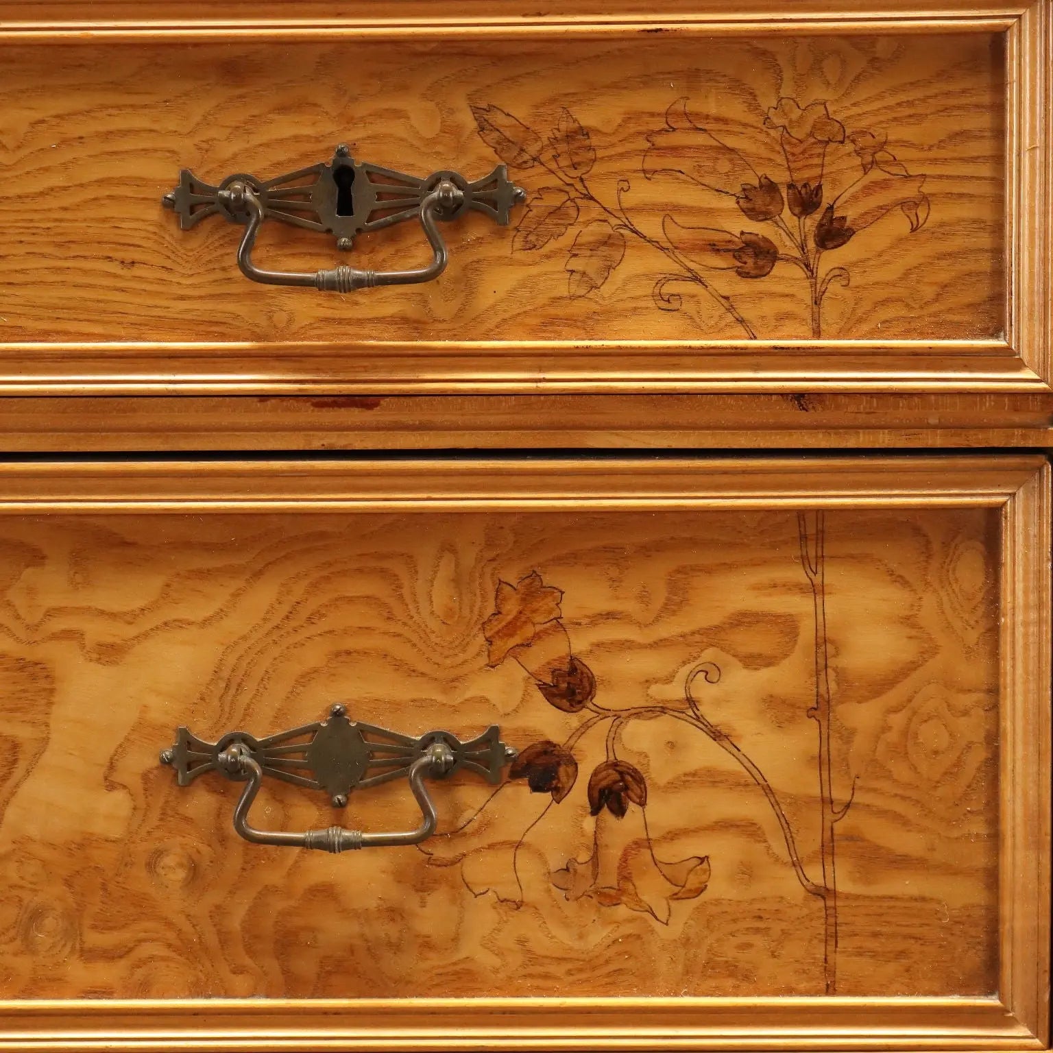 Liberty Chest in Ash and Maple, Early 1900s
