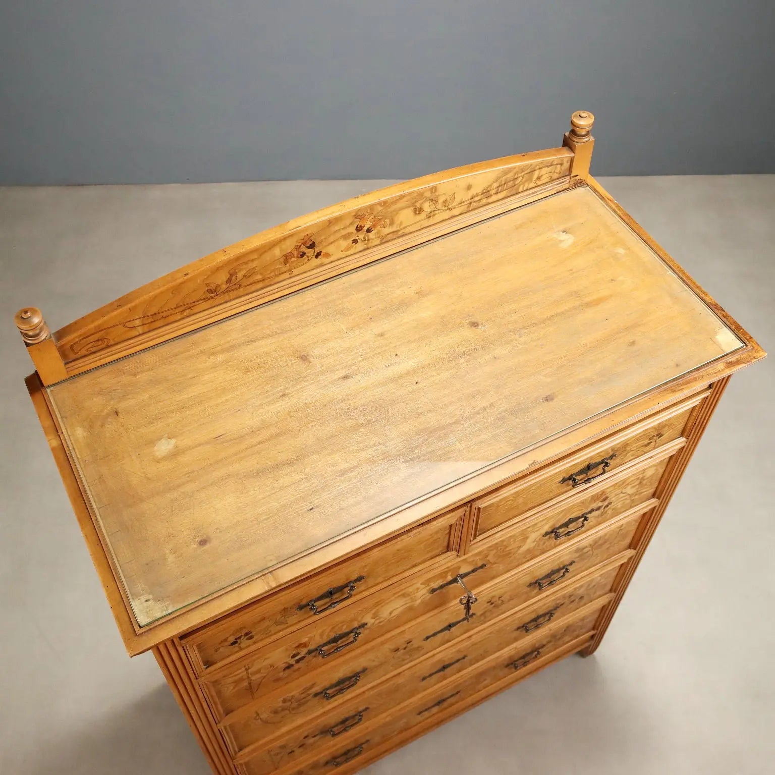 Liberty Chest in Ash and Maple, Early 1900s