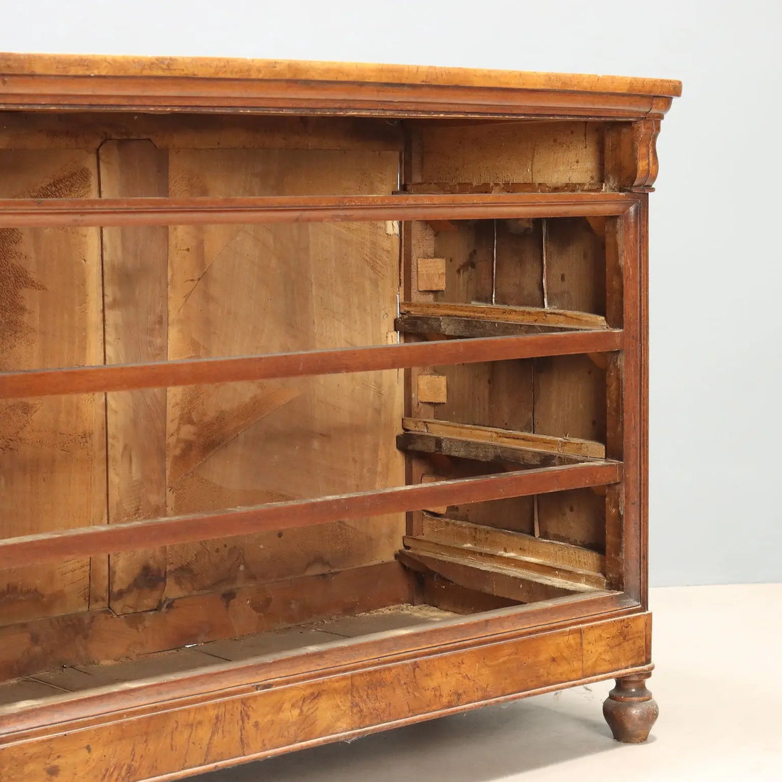 Louis Philippe Walnut Chest, Italy 19th Century