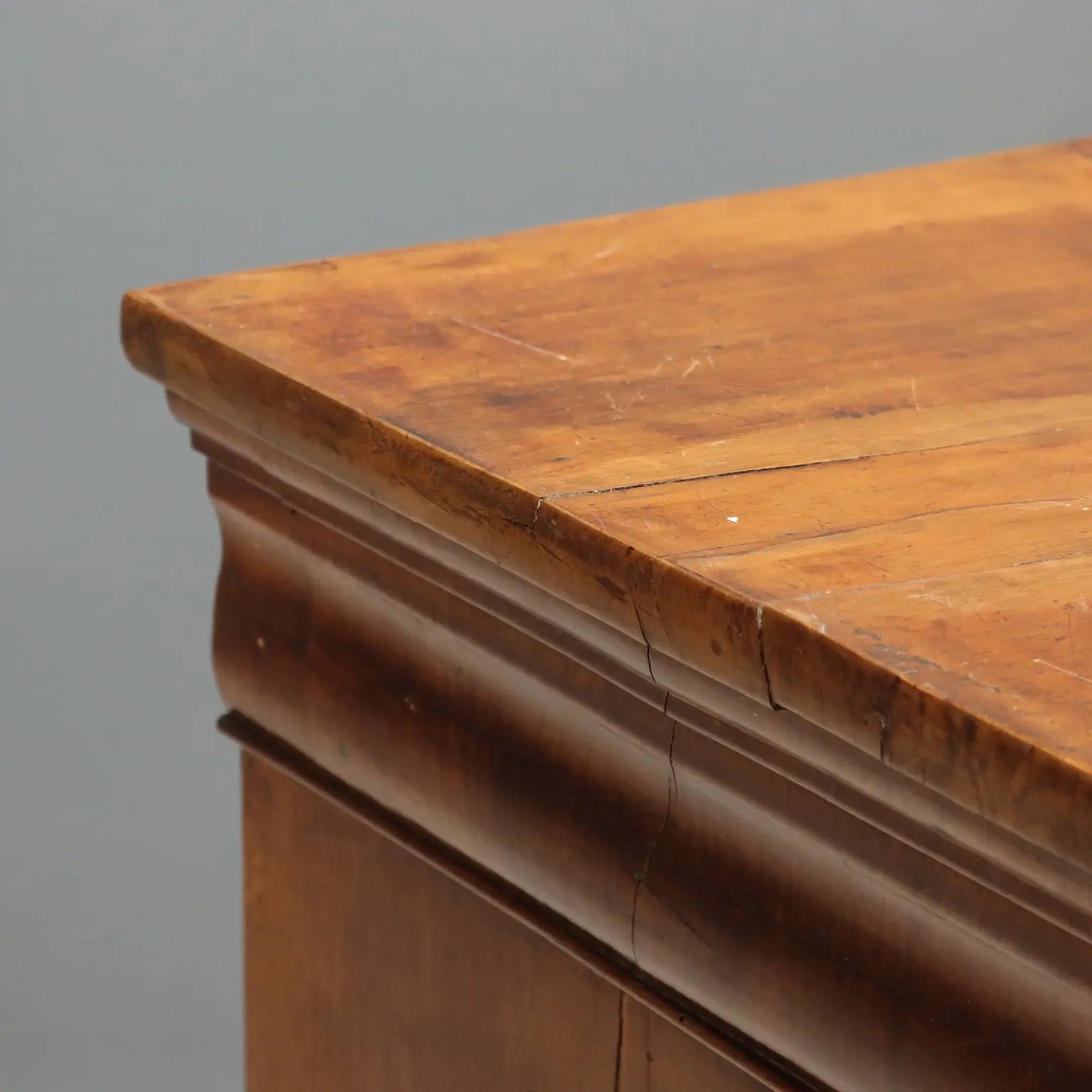 Louis Philippe Walnut Chest, Italy 19th Century