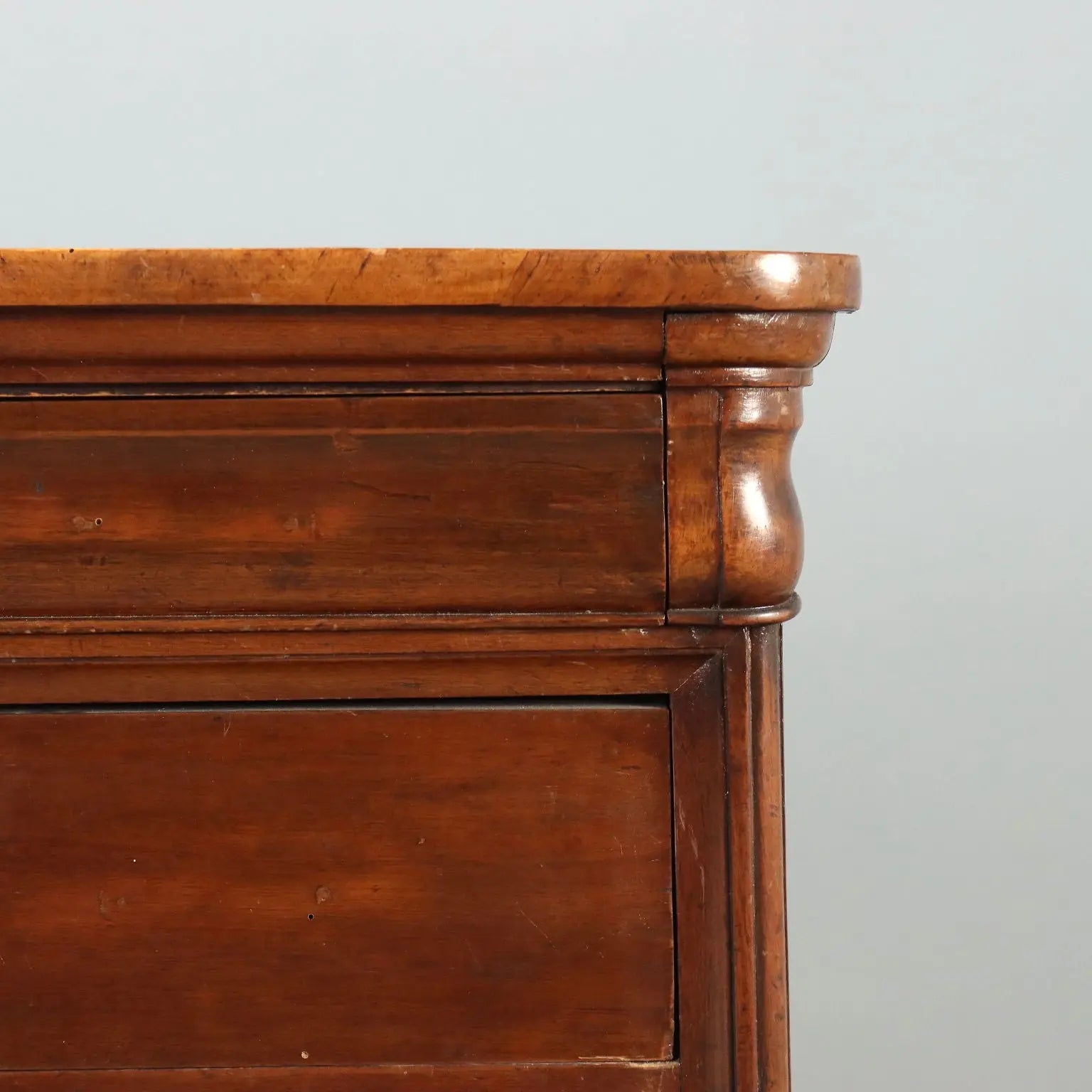 Louis Philippe Walnut Chest, Italy 19th Century
