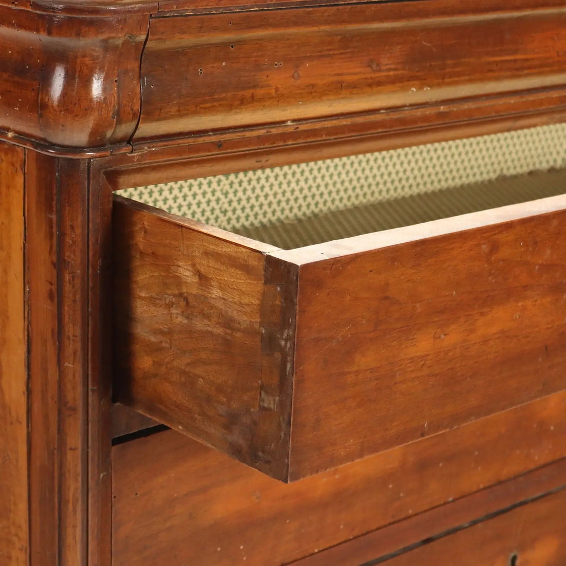 Louis Philippe Walnut Chest, Italy 19th Century