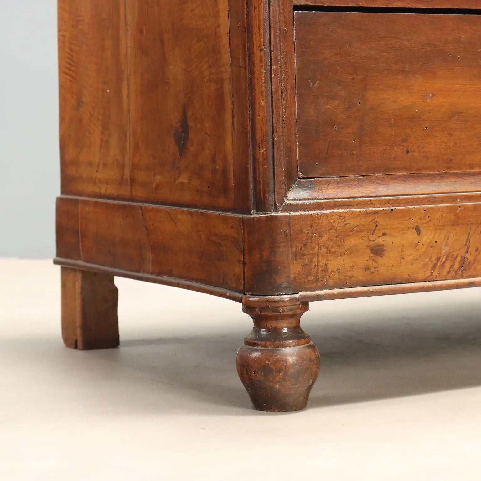 Louis Philippe Walnut Chest, Italy 19th Century
