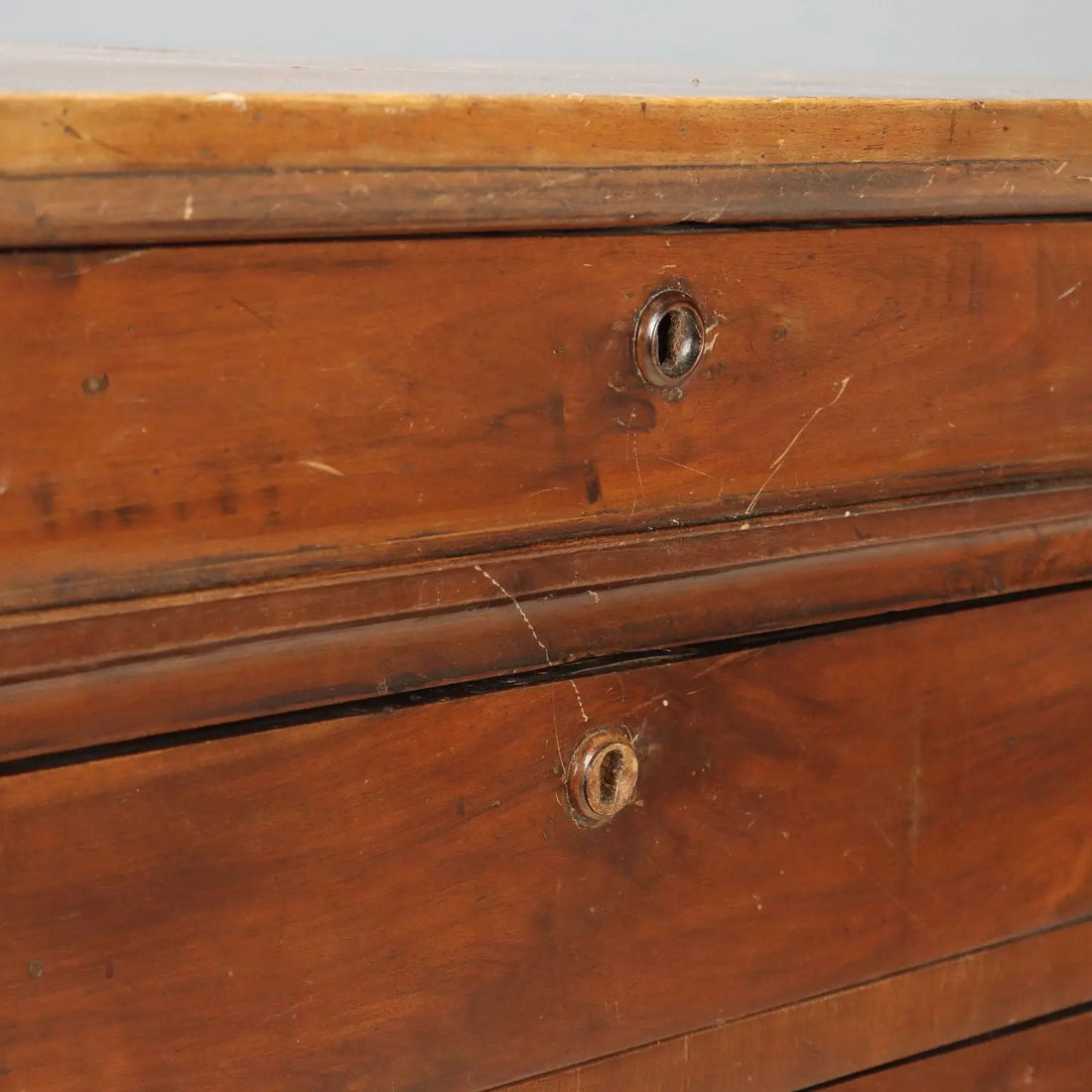 Antique Chest of Drawers Louis Philippe 4 Drawers XIX Century