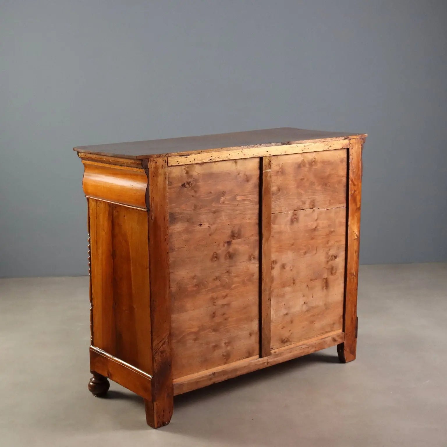 Antique Chest of Drawers Louis Philippe Walnut Italy XIX Century