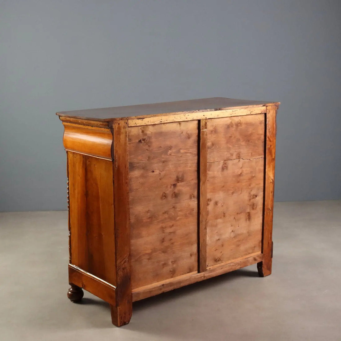 Antique Chest of Drawers Louis Philippe Walnut Italy XIX Century