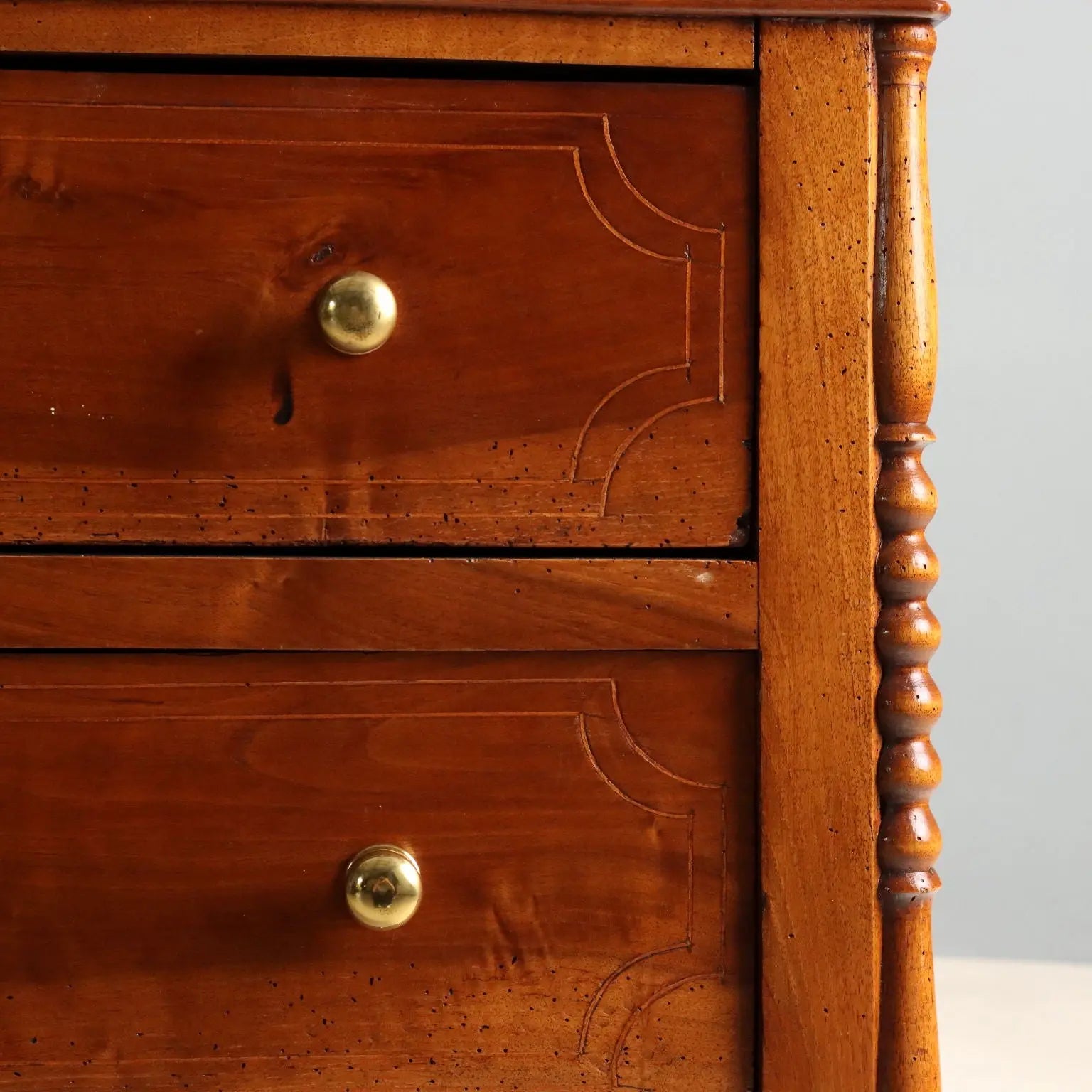 Antique Chest of Drawers Louis Philippe Walnut Italy XIX Century