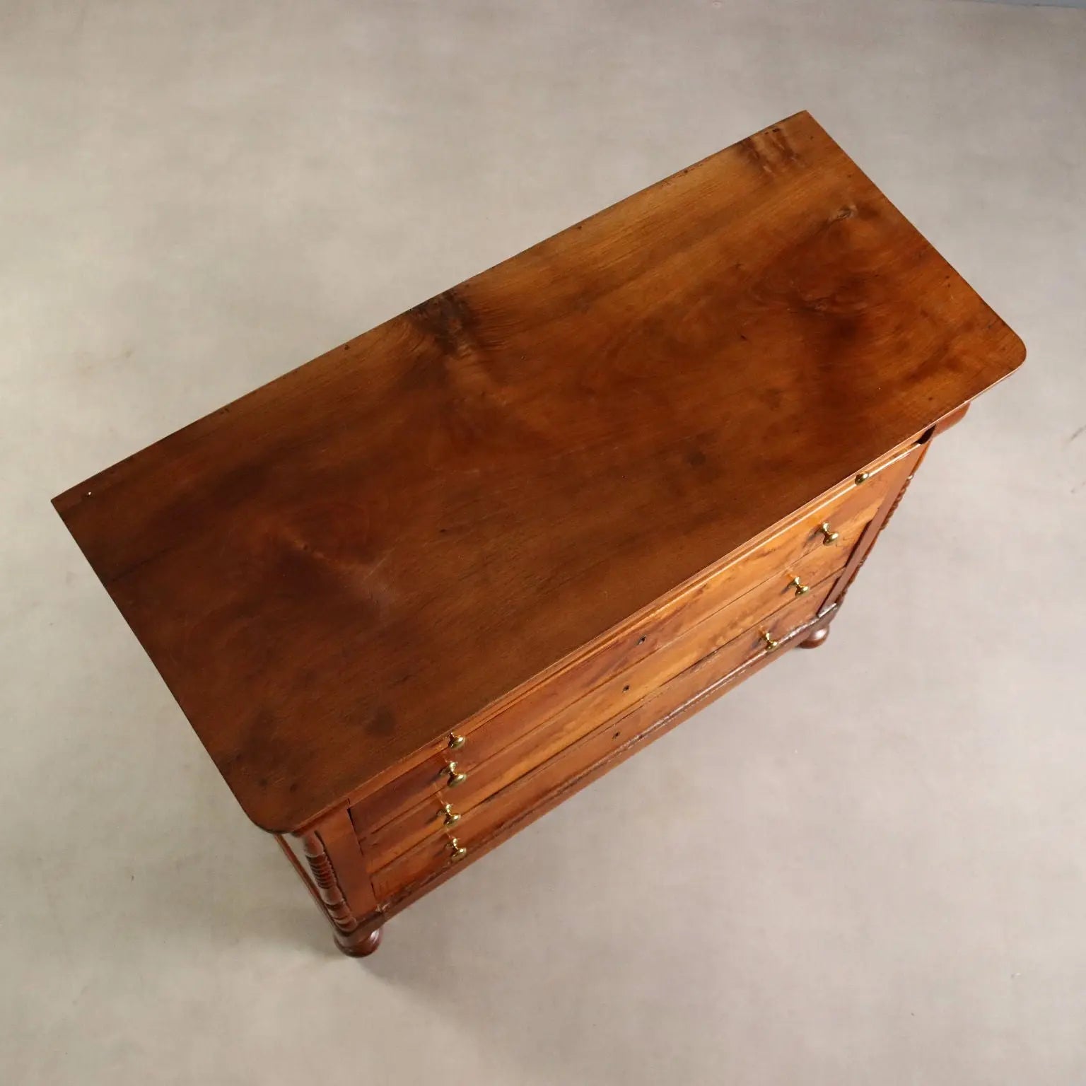 Antique Chest of Drawers Louis Philippe Walnut Italy XIX Century