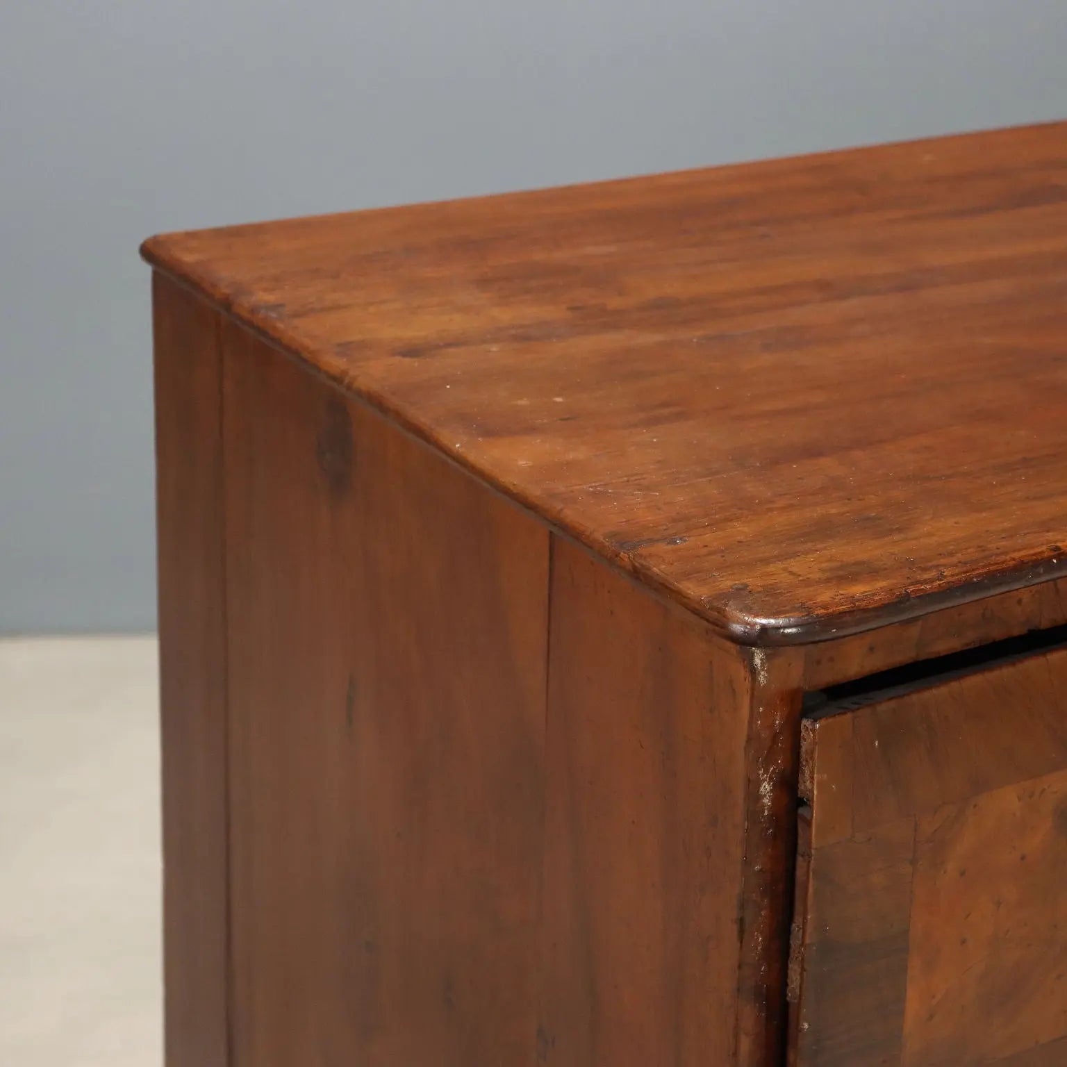 Lombard-Venetian Barocchetto Walnut Chest, 18th Century