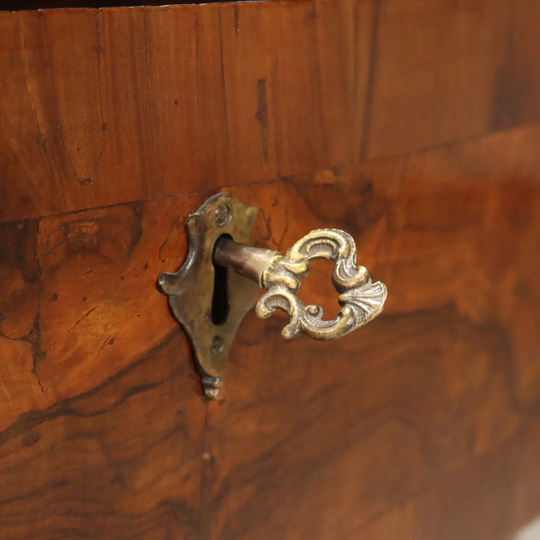Lombard-Venetian Barocchetto Walnut Chest, 18th Century