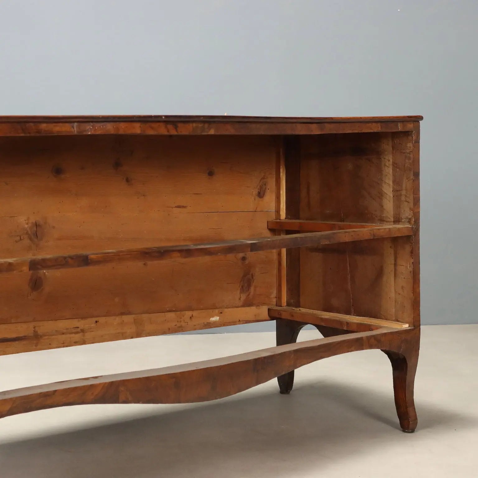 Lombard-Venetian Barocchetto Walnut Chest, 18th Century
