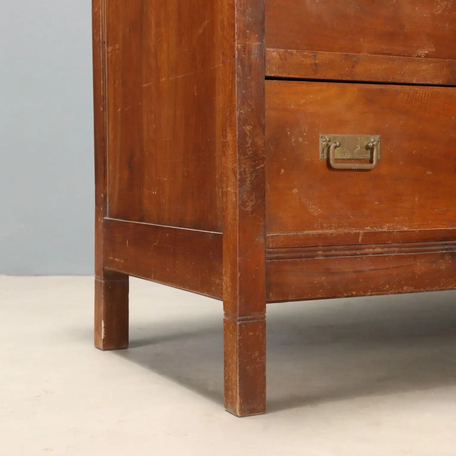 Antique Chest of Drawers Art Nouveau Mahogany Italy XX Century