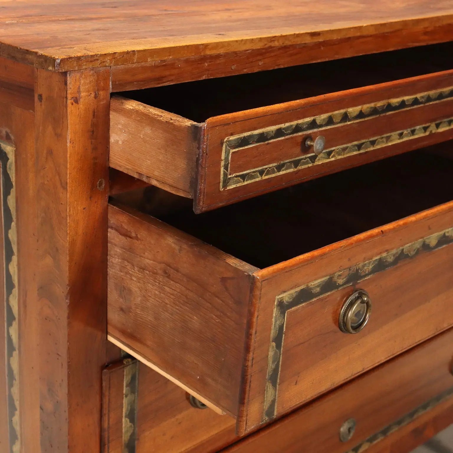 Walnut Directoire Chest, Italy 19th Century