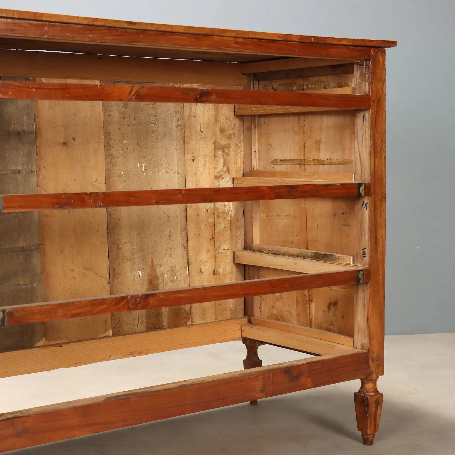 Walnut Directoire Chest, Italy 19th Century