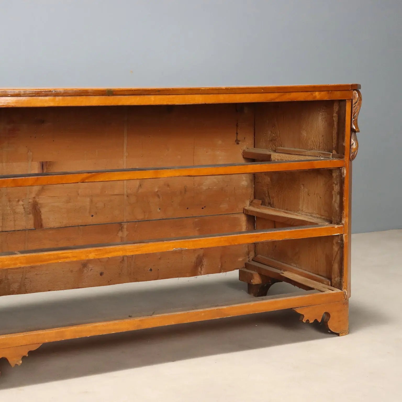 Austro-Hungarian Walnut Chest - Early 20th Century