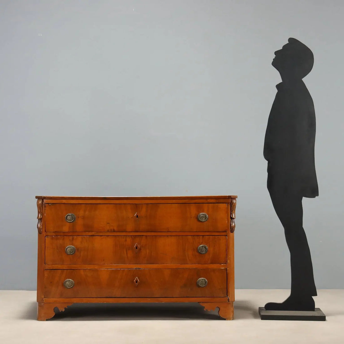Austro-Hungarian Walnut Chest - Early 20th Century