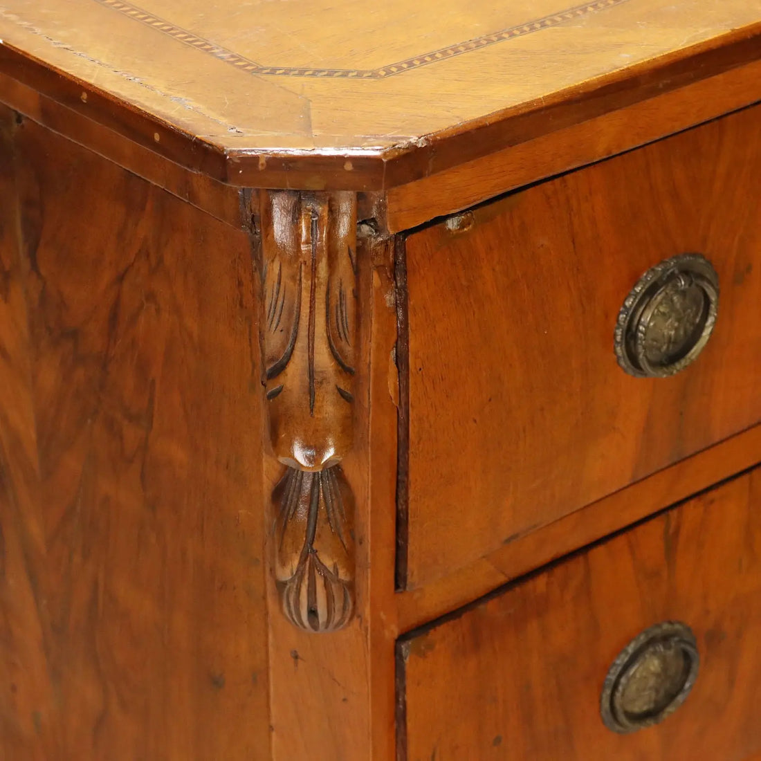 Austro-Hungarian Walnut Chest - Early 20th Century