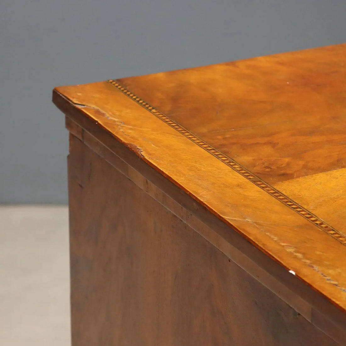 Austro-Hungarian Walnut Chest - Early 20th Century