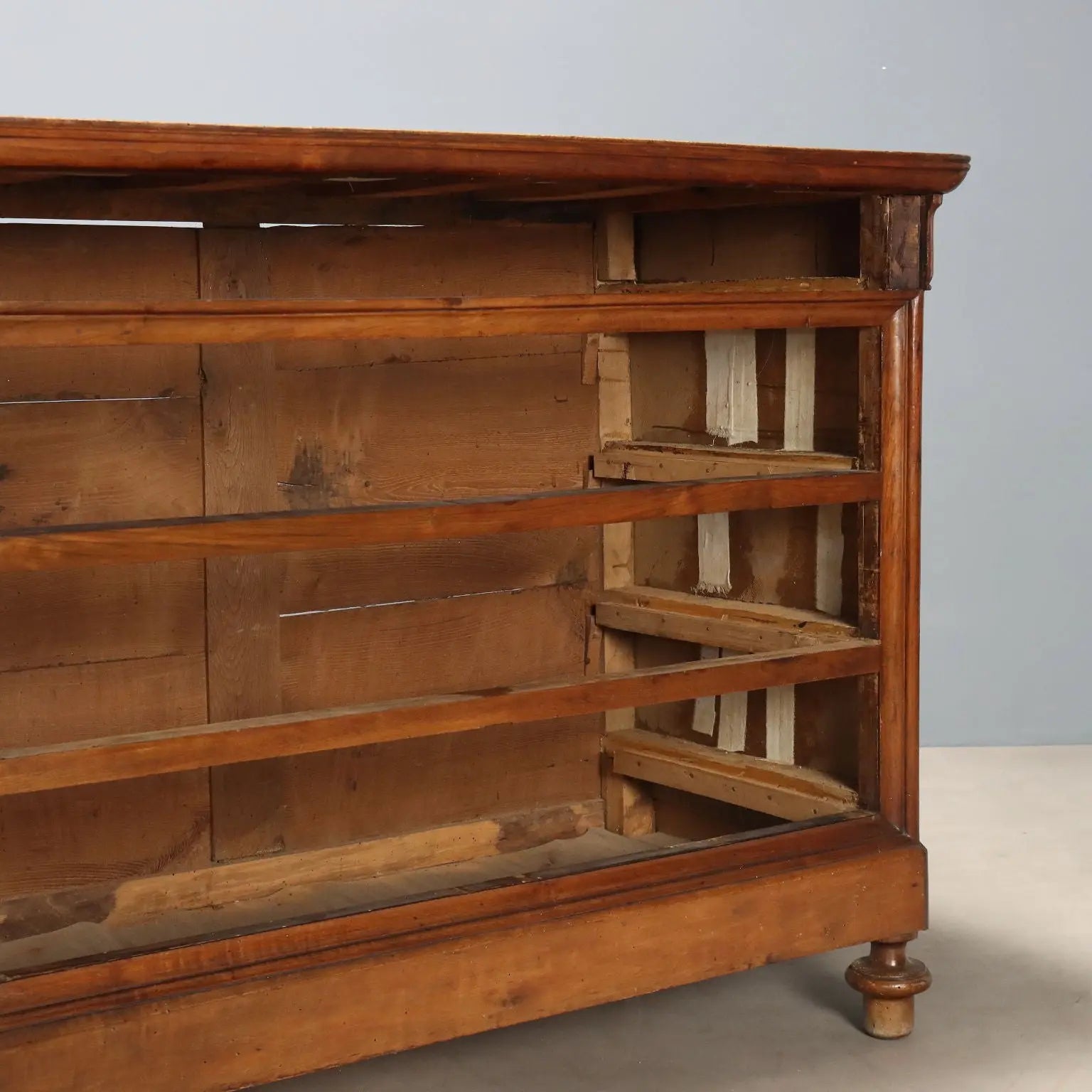 Antique Chest of Drawers Louis Philippe Walnut Italy XIX Century