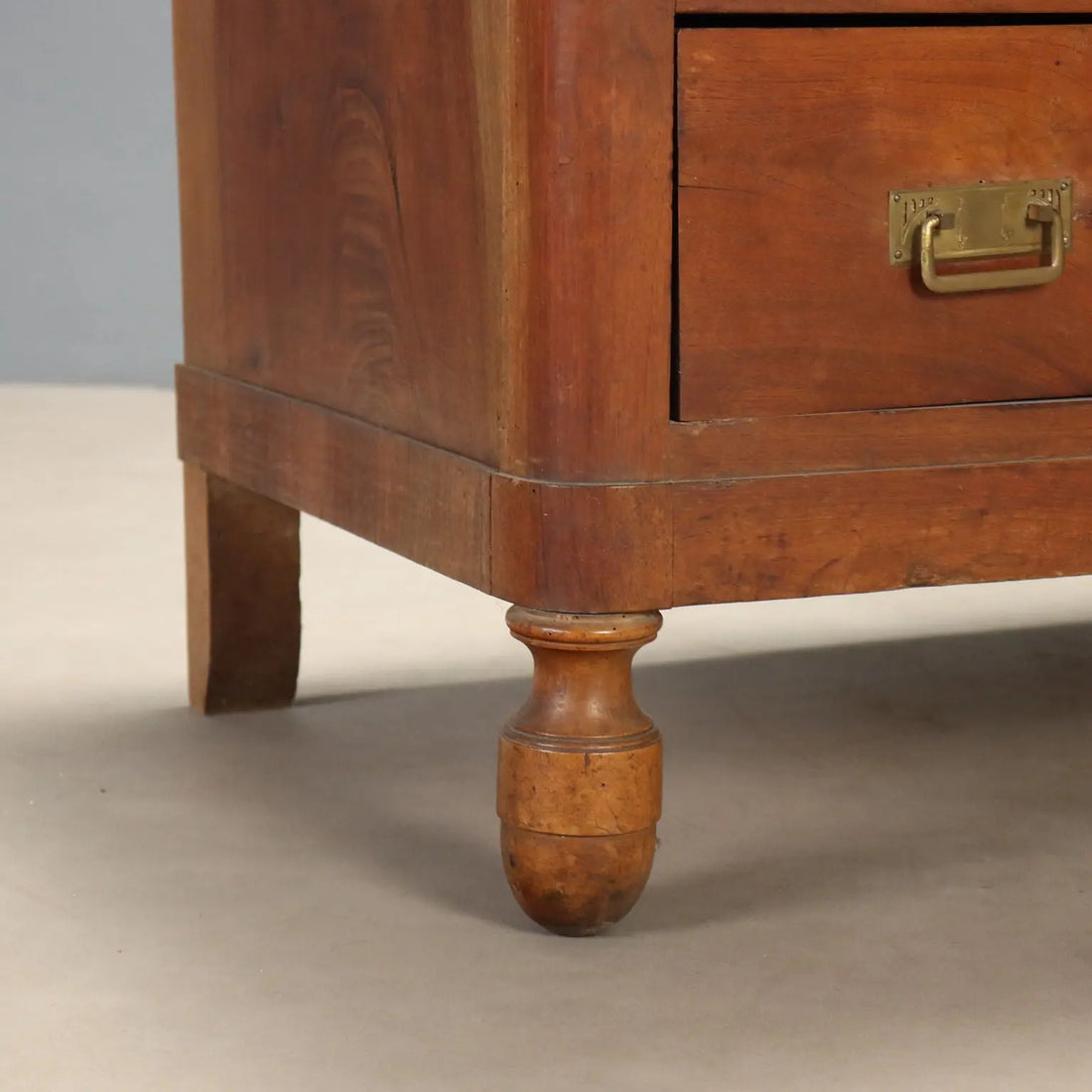 Antique Chest of Drawers Walnut 4 Drawers Italy XIX Century