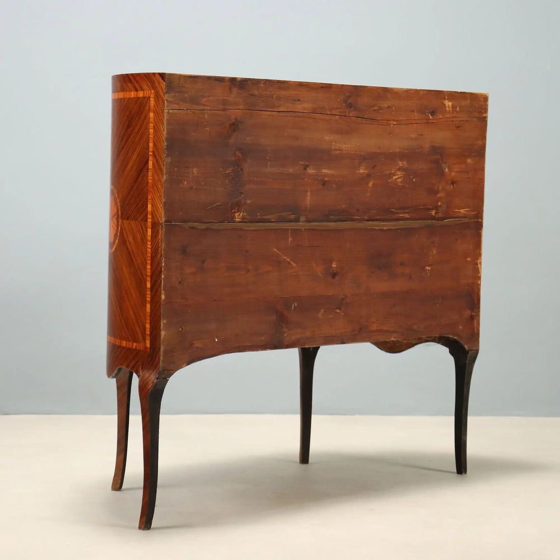 Antique Chest of Drawers Bois de Rose 3 Drawers Italy XX Century