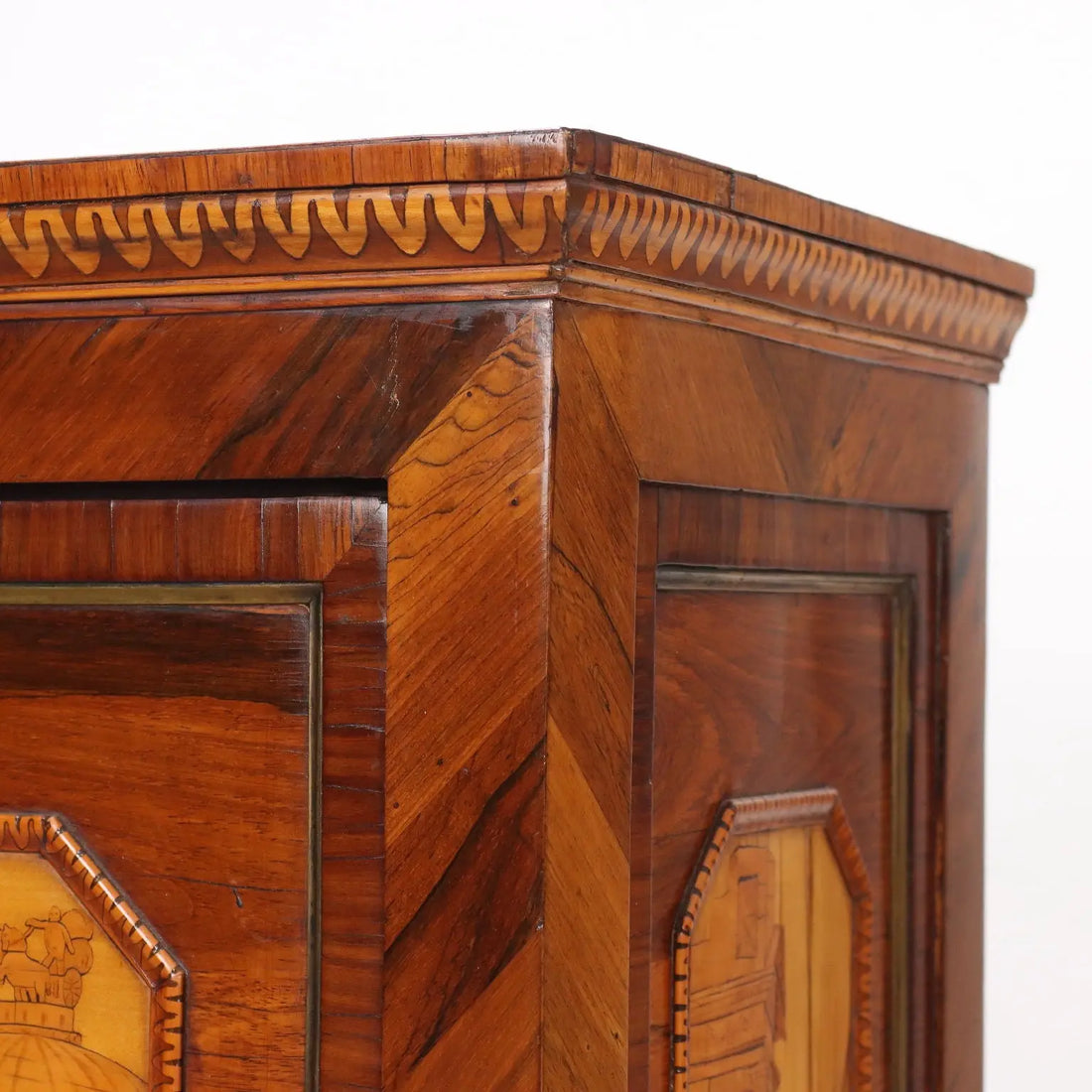 Antique Bedside Table Neoclassical Maple Italy XVIII Century - Italy, Late XVIII Century | Antiques | Bedside Tables