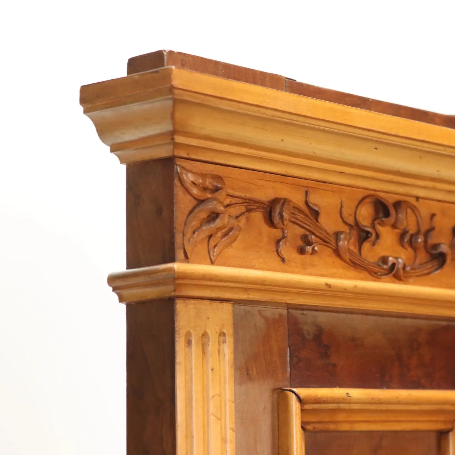 Antique Bedside Tables Art Nouveau Italy XIX Century - Pair of Liberty bedside tables | Antiques | Bedside Tables
