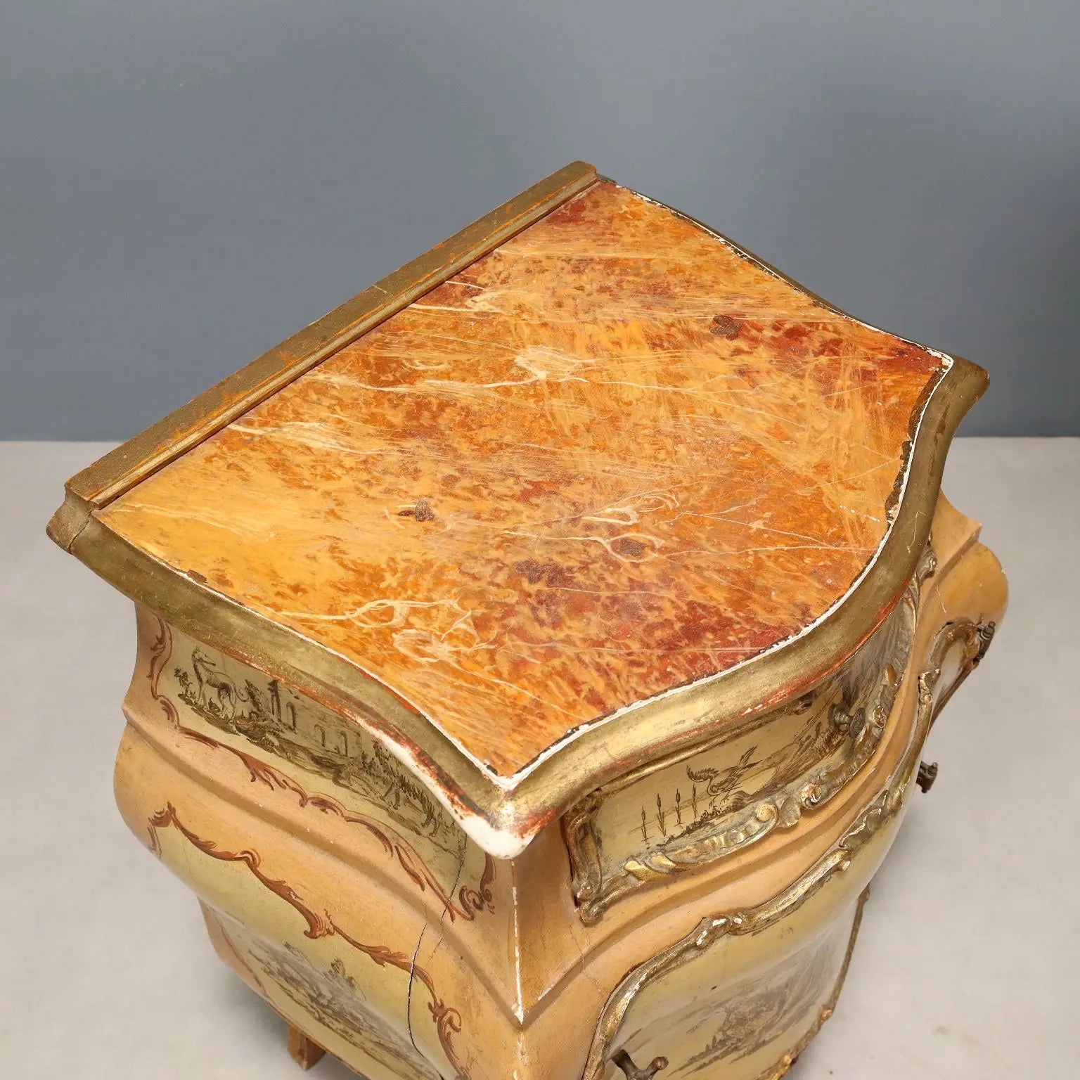 Antique Bedside Tables Baroque Style Wood Italy XX Century - Venice, Early XX Century | Antiques | Bedside Tables
