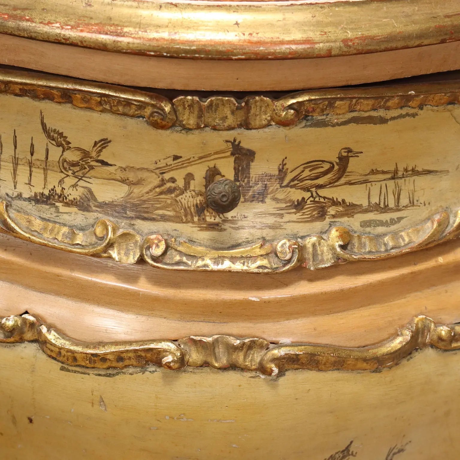 Antique Bedside Tables Baroque Style Wood Italy XX Century - Venice, Early XX Century | Antiques | Bedside Tables