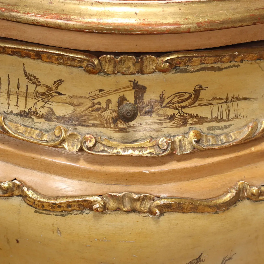 Antique Bedside Tables Baroque Style Wood Italy XX Century - Venice, Early XX Century | Antiques | Bedside Tables