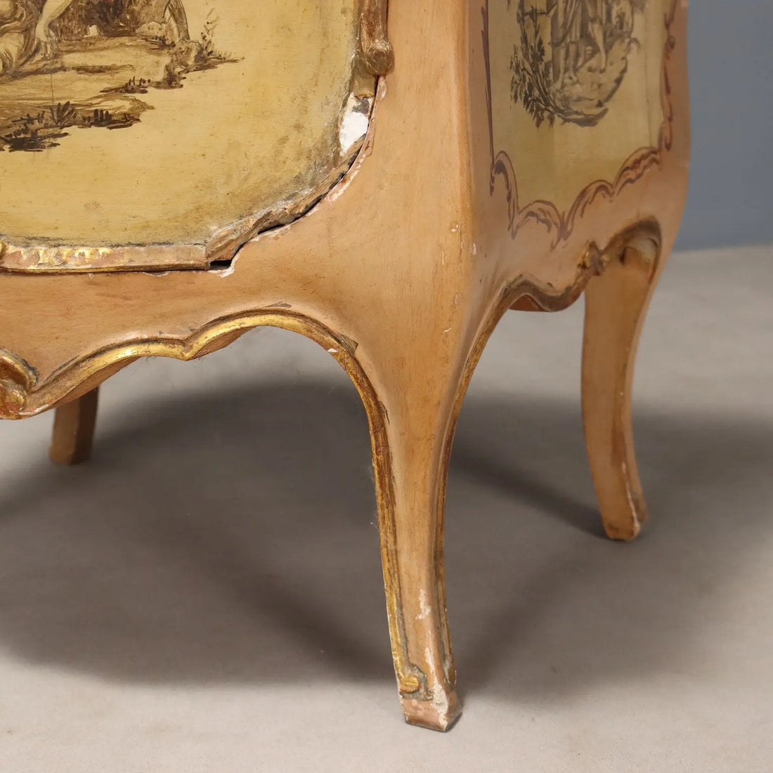 Antique Bedside Tables Baroque Style Wood Italy XX Century - Venice, Early XX Century | Antiques | Bedside Tables