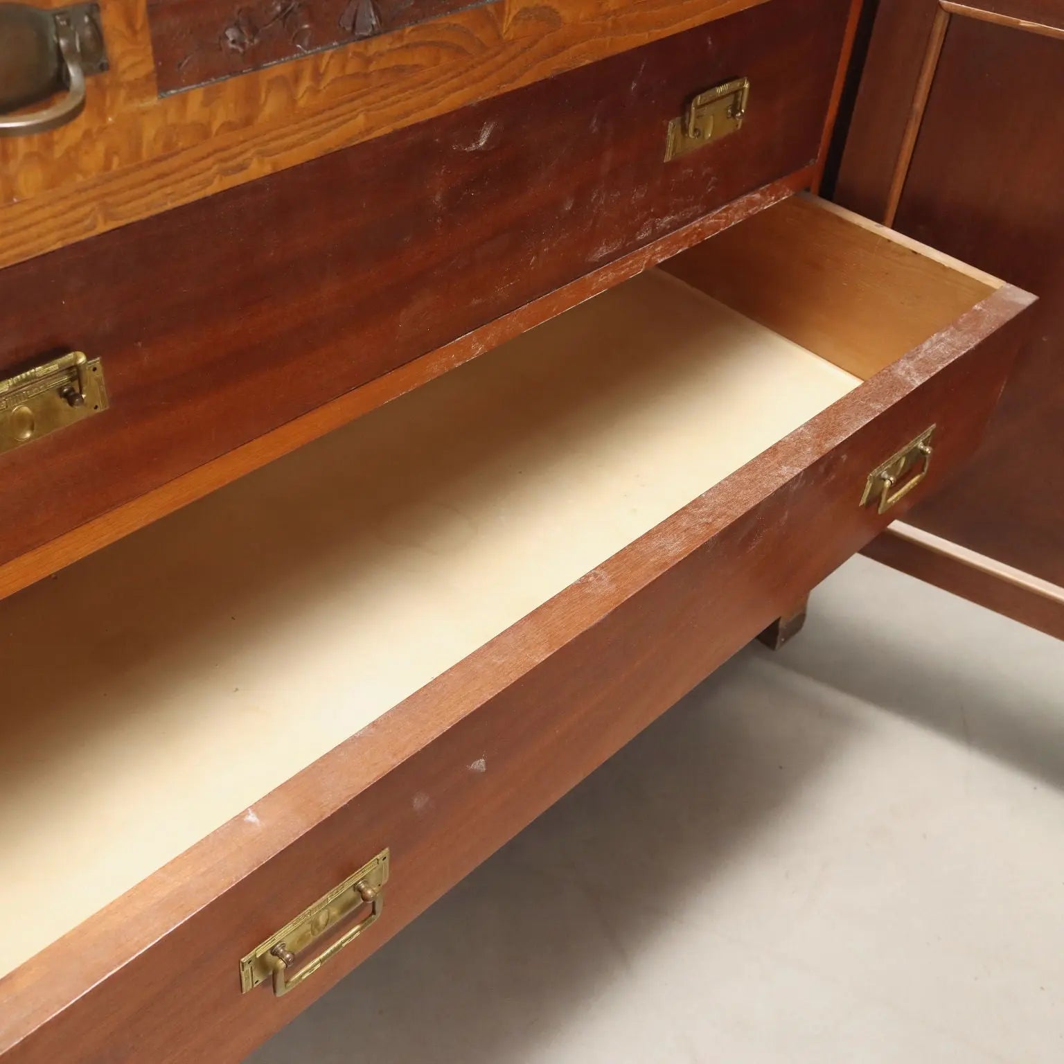 Liberty Oak Dresser, Marble - Italy Early 1900s