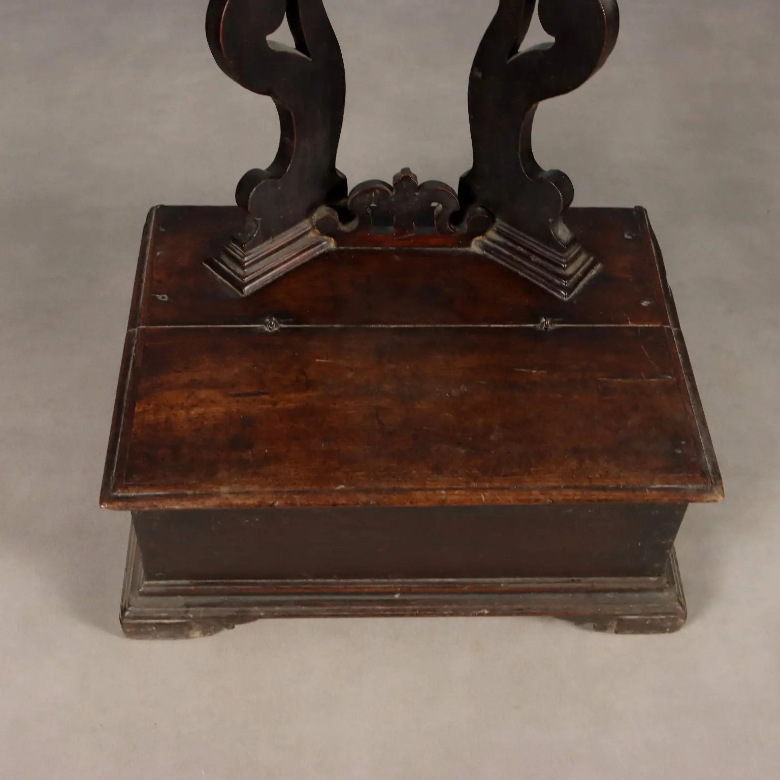 Antique Prayer Desk Baroque Cherrywood Italy XVII Century - Central Italy, XVII Century | Antiques | Bedside Tables