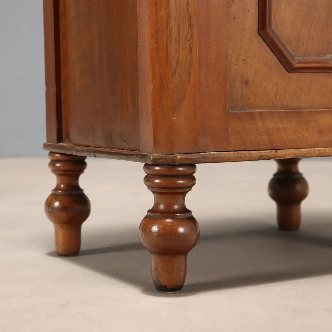 Antique Bedside Table Walnut Drawer Italy XIX Century - Italy, Late XIX Century | Antiques | Bedside Tables