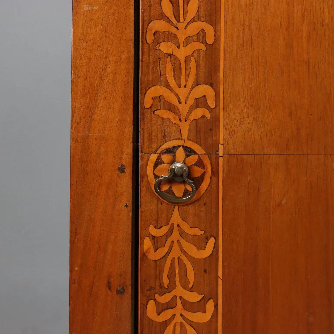 Antique Bedside Table Walnut Maple Bar Cabinet XIX Century - Italy, Late XIX Century | Antiques | Bedside Tables