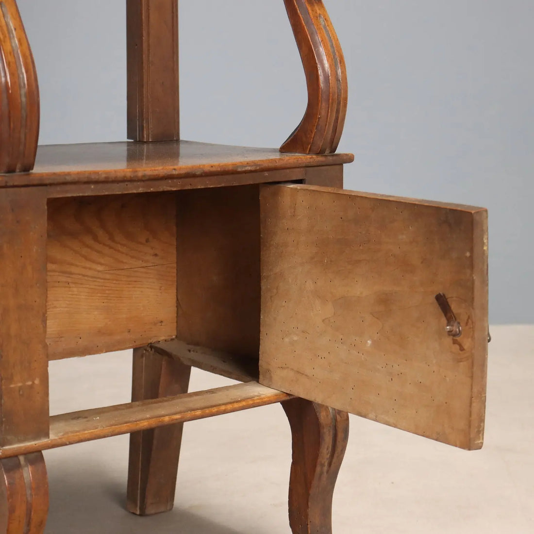 Antique Bedside Tables Walnut with Drawer Italy XIX Century - Italy, Mid XIX Century | Antiques | Bedside Tables